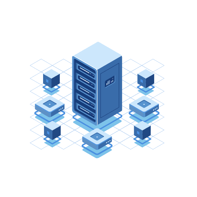 hosting illustration
